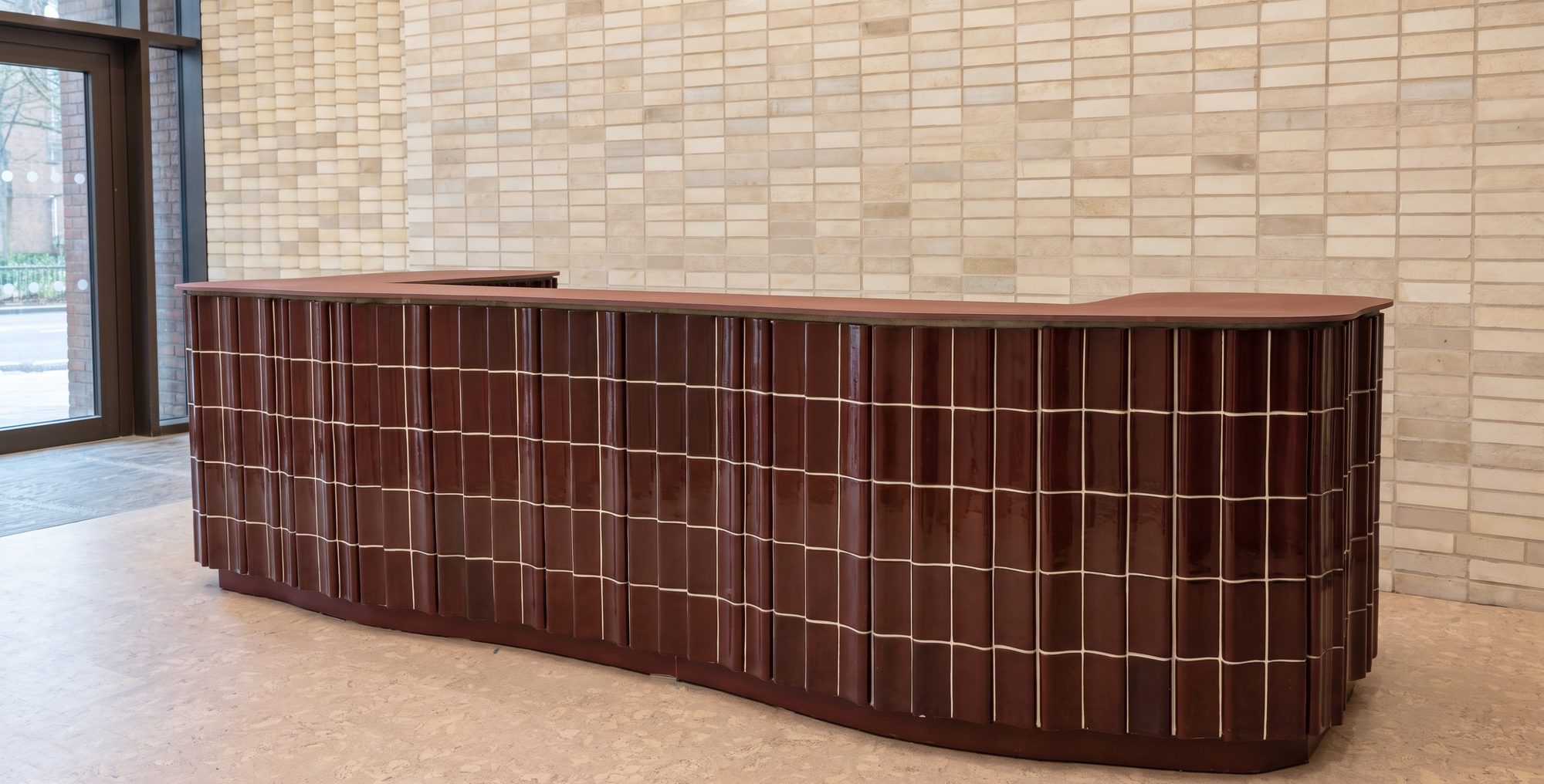 Reception joinery